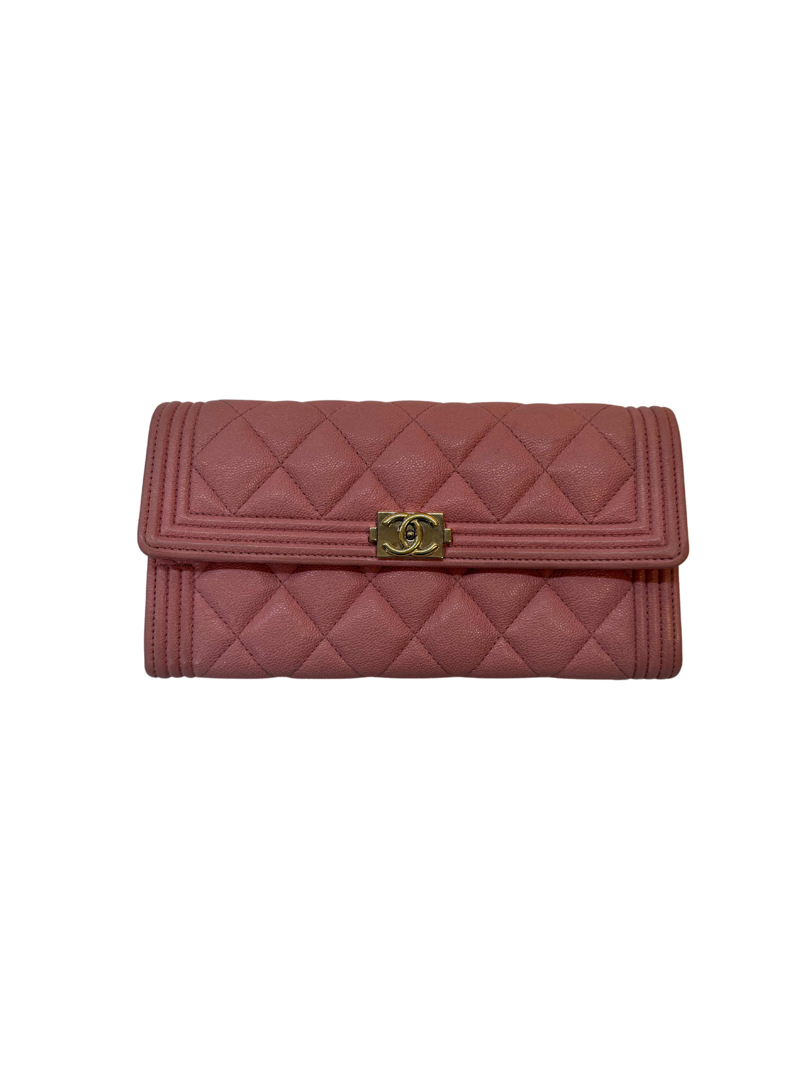 Chanel Pink Boy Bag Wallet