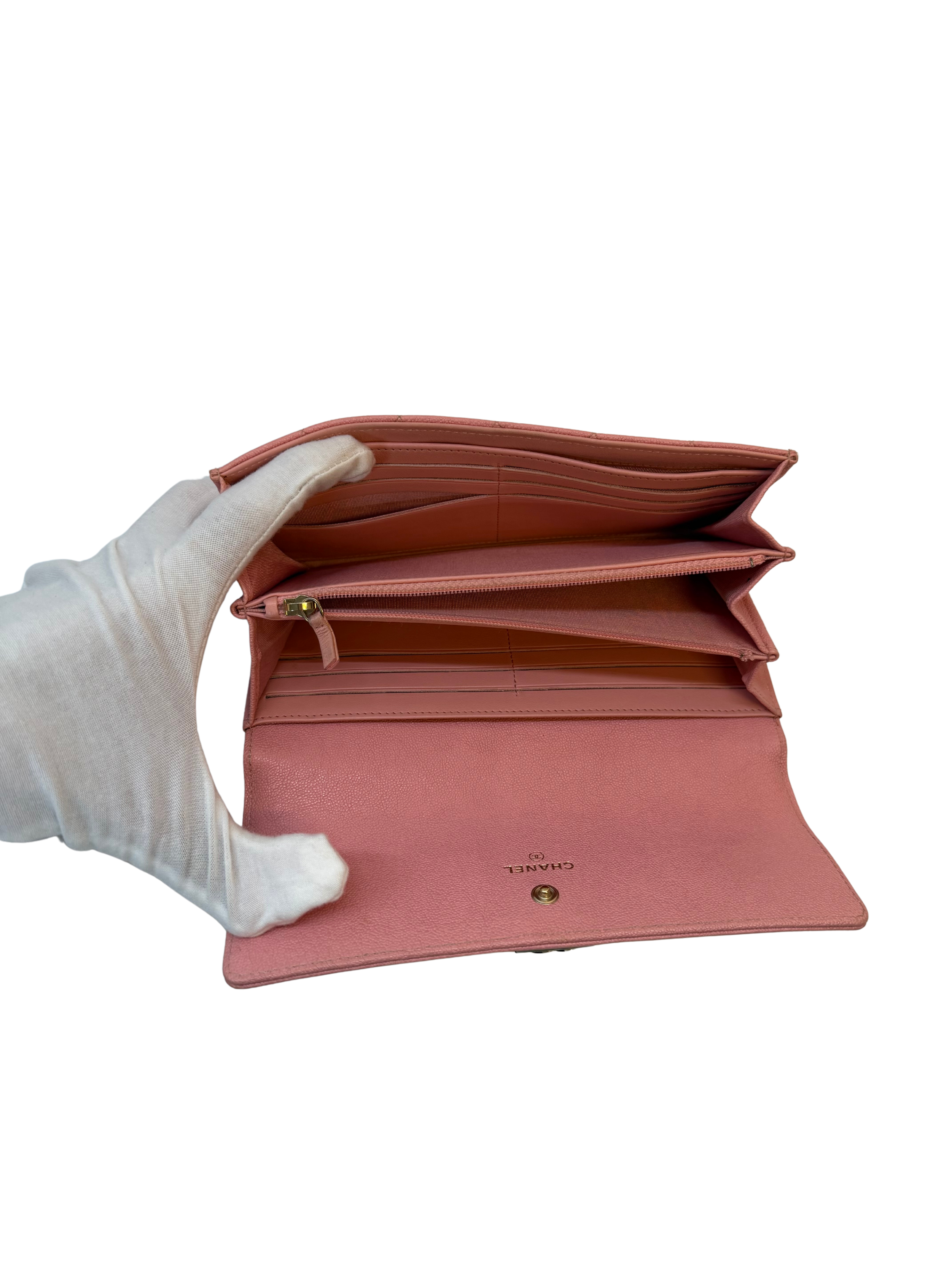 Chanel Pink Boy Bag Wallet