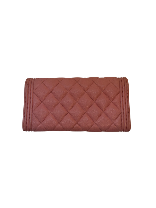 Chanel Pink Boy Bag Wallet
