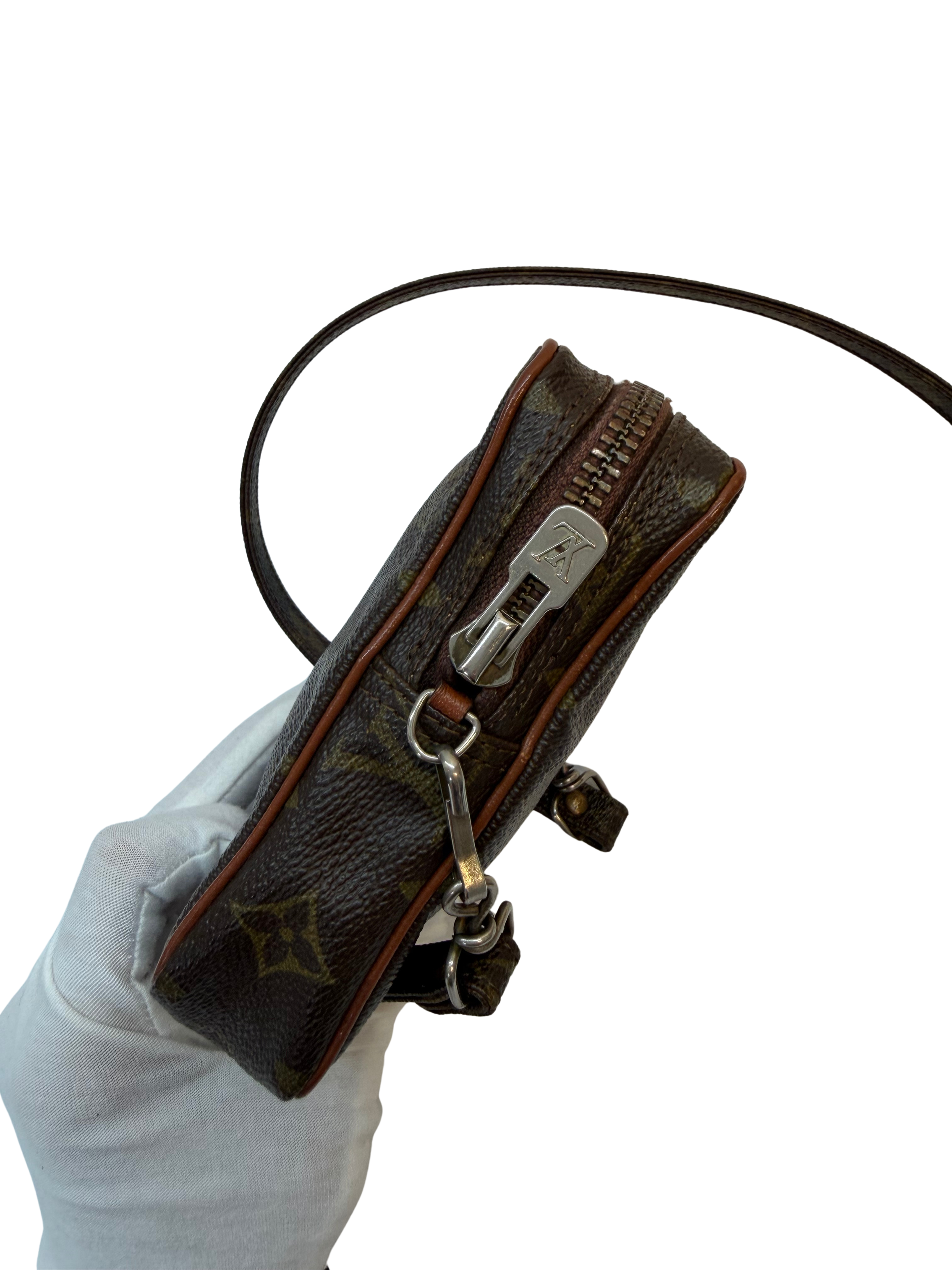 Louis Vuitton Monogram Cross Body Mini Danube