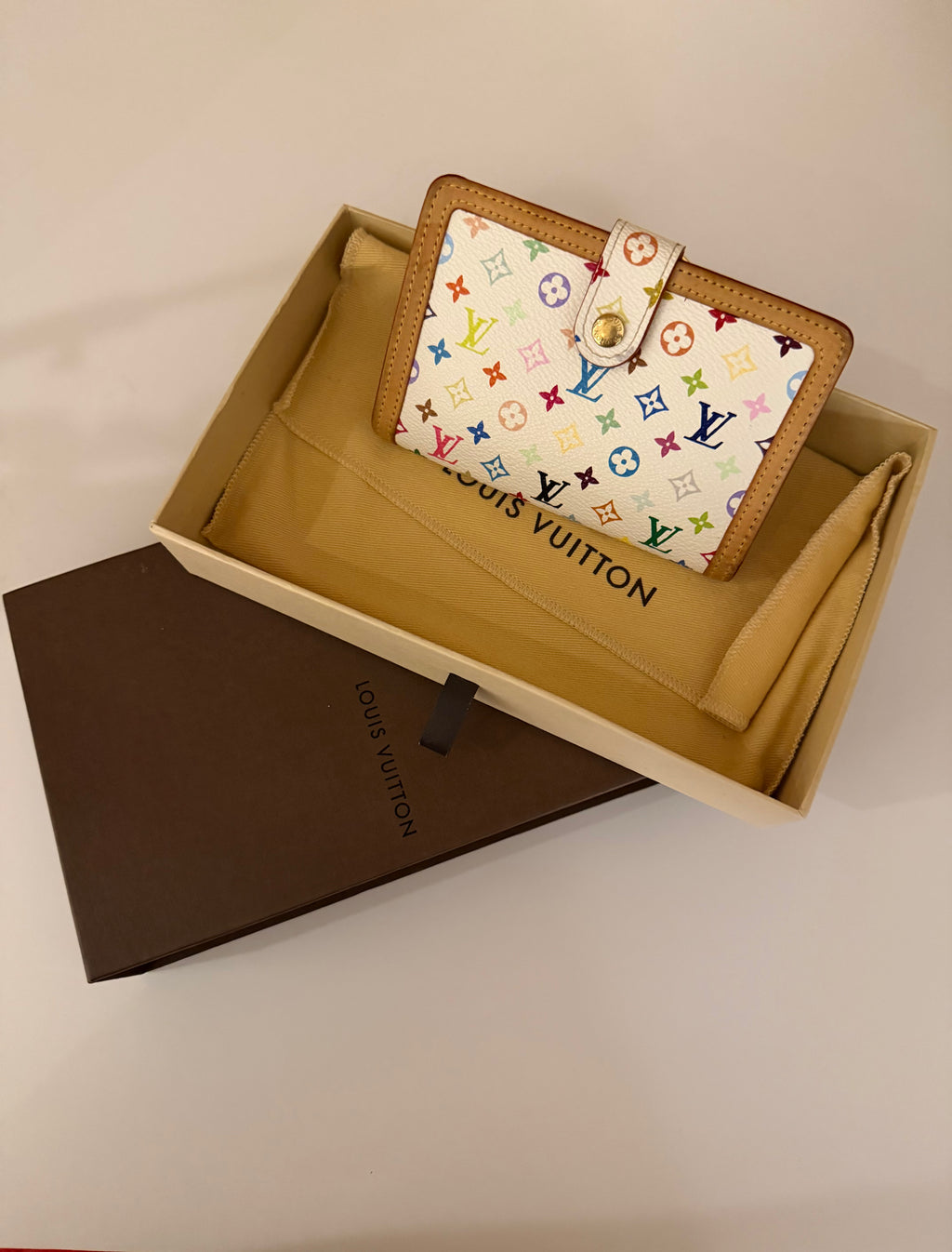 Louis Vuitton Takashi Murakami Multicolor Wallet