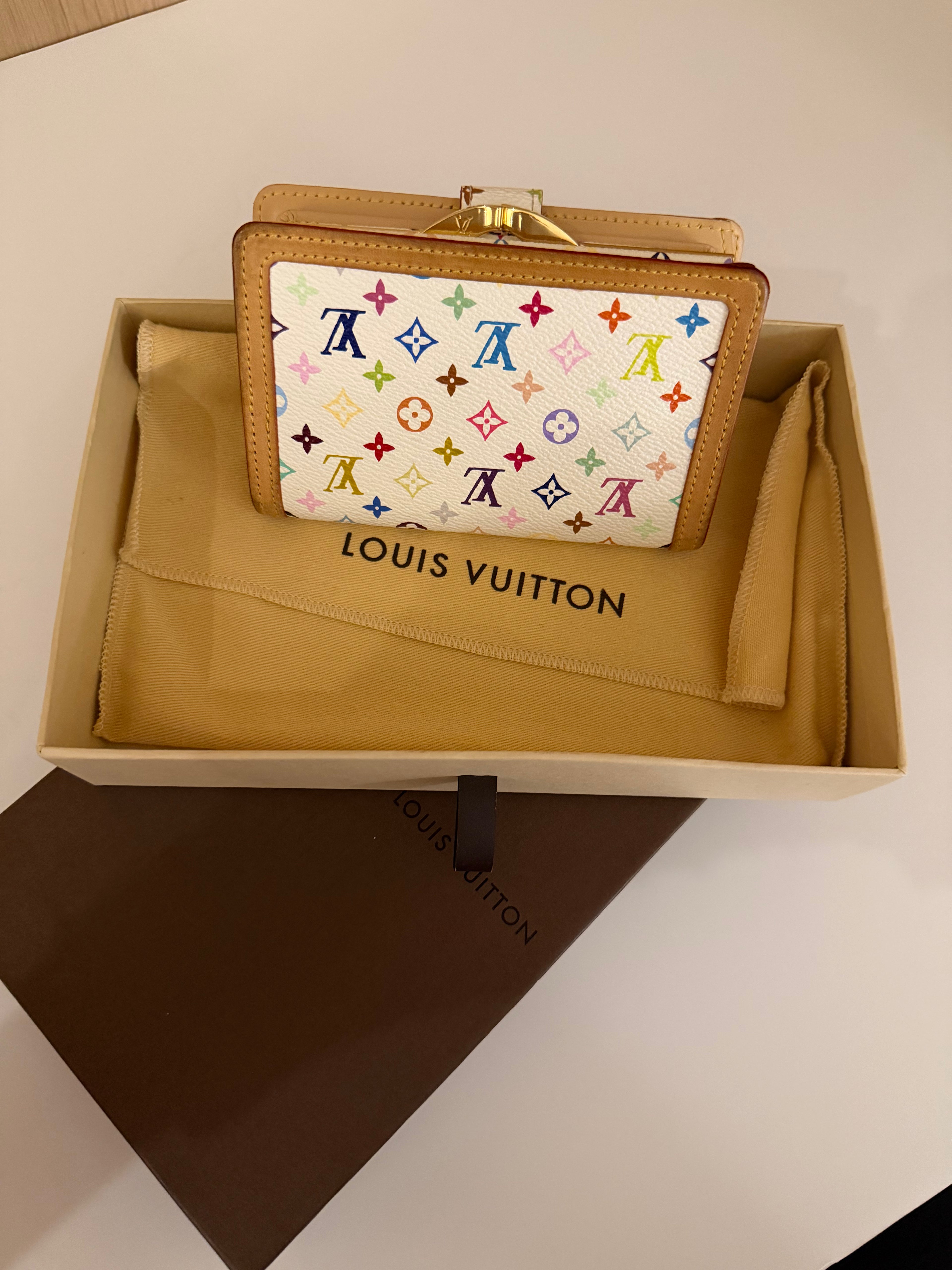 Louis Vuitton Takashi Murakami Multicolor Wallet