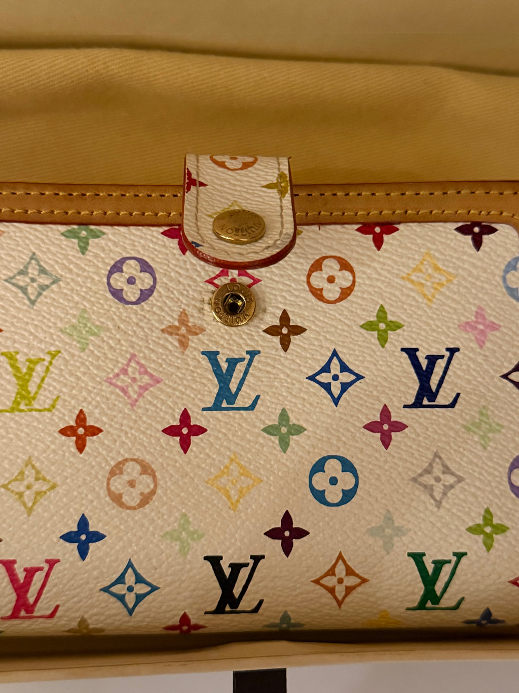 Louis Vuitton Takashi Murakami Multicolor Wallet