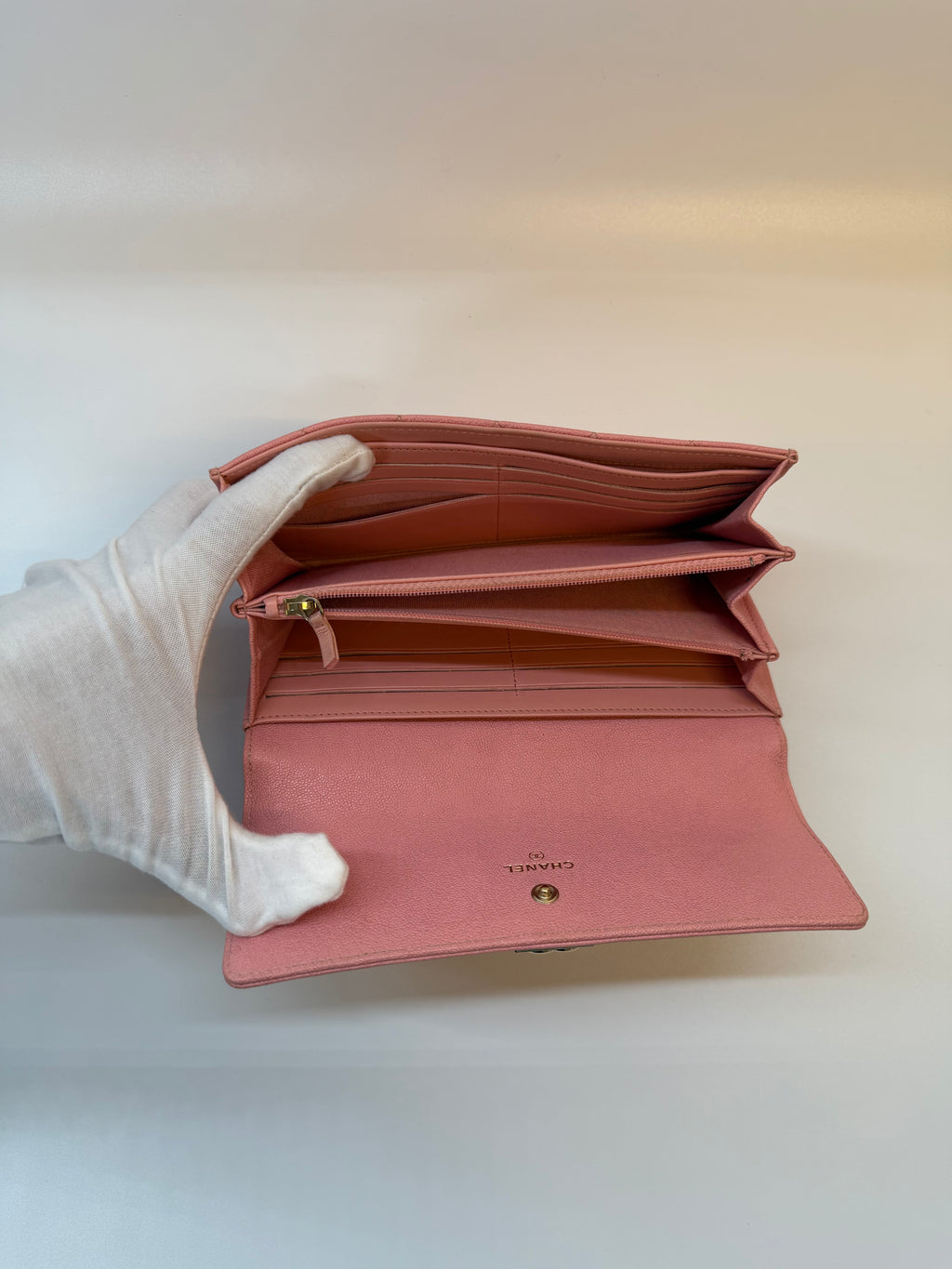 Chanel Pink Boy Bag Wallet