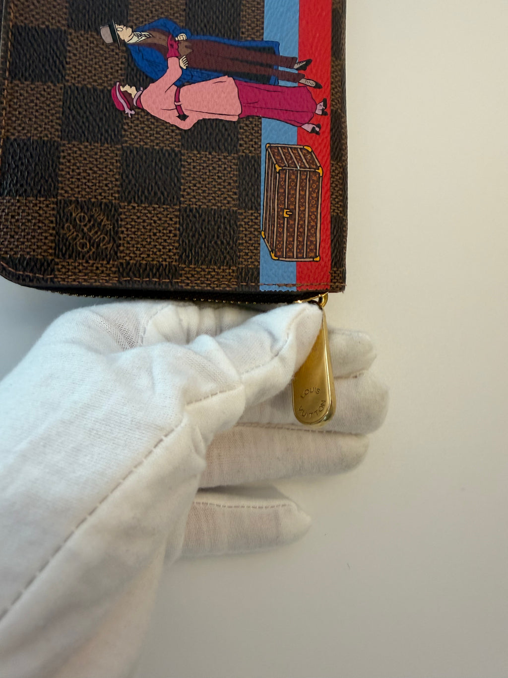Louis Vuitton Limited Edition Wallet- Damier Ebene Pacific Cruise